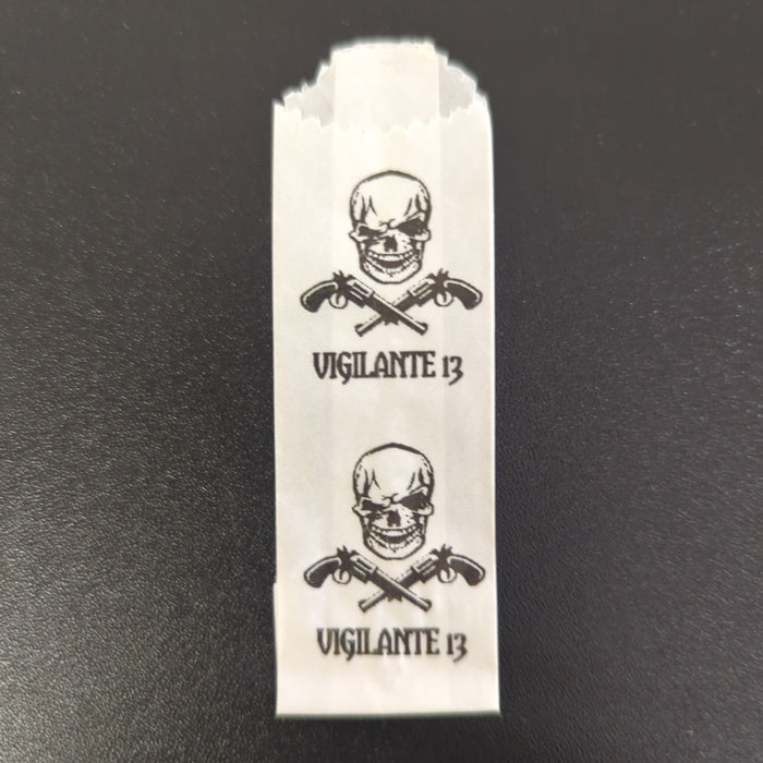 Vellum Glassine Stamp Wax Paper Envelope Bags- VIGILANTE 13