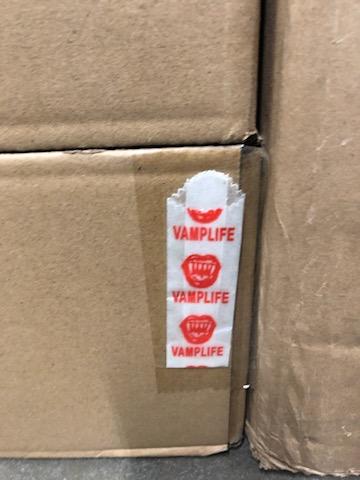 VAMPLIFE vellum glassine wax paper envelope bags for stamps, moisture-resistant Stamp Collectors brand, shown in the image.