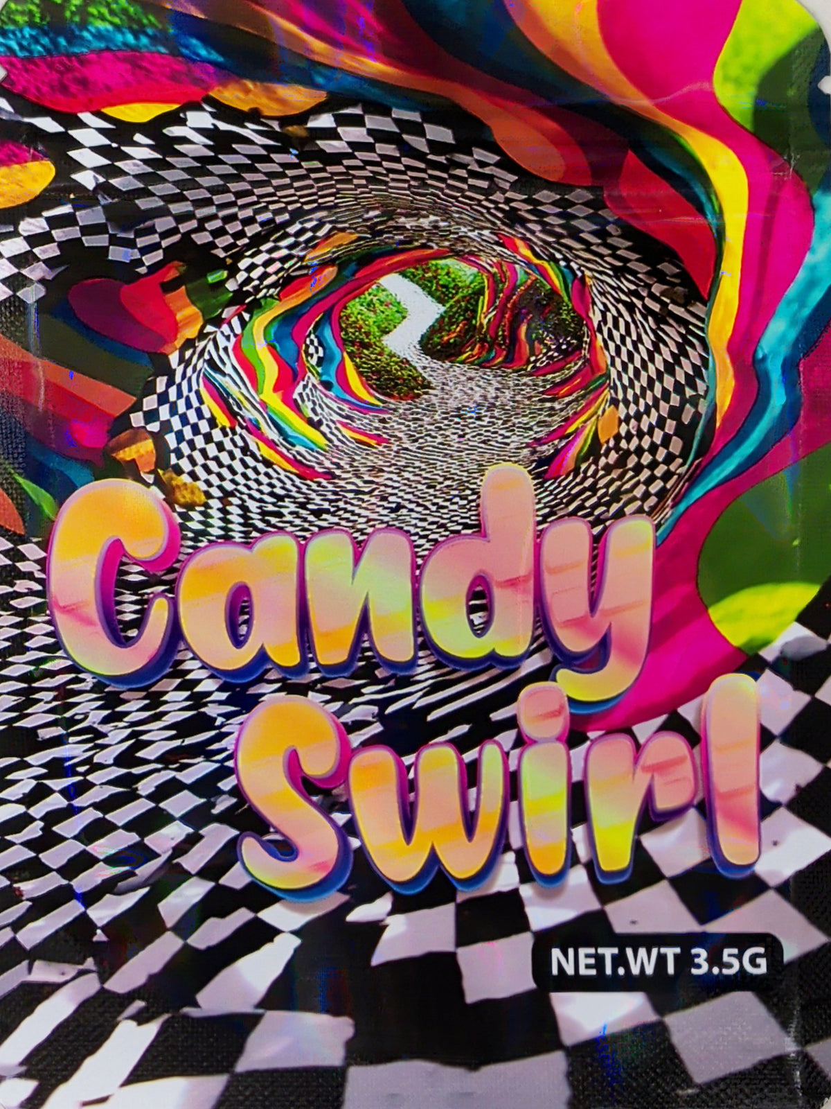 Candy Swirl Mylar Bags 3.5g