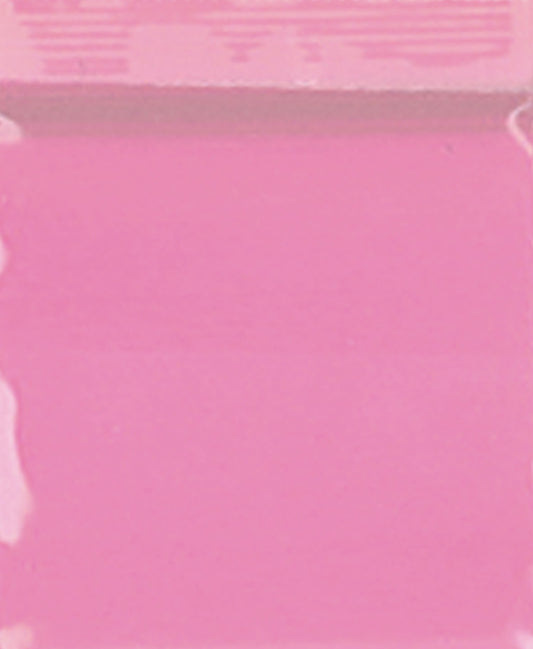Pink resealable 1/2" x 1/2" Original Apple Bags for packaging and storage, featuring a secure zip closure.