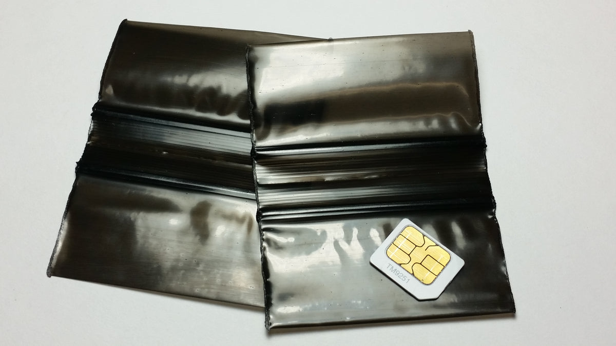 Black resealable bags from Original Apple Bags, 2" x 1" size, designed for storing small items or snacks.