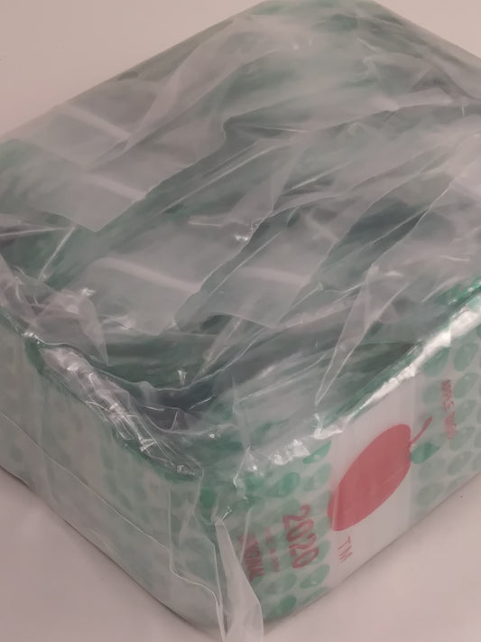 Original Apple Bags 2x2 inch resealable bags featuring an ALIEN design, ideal for storage or packaging.