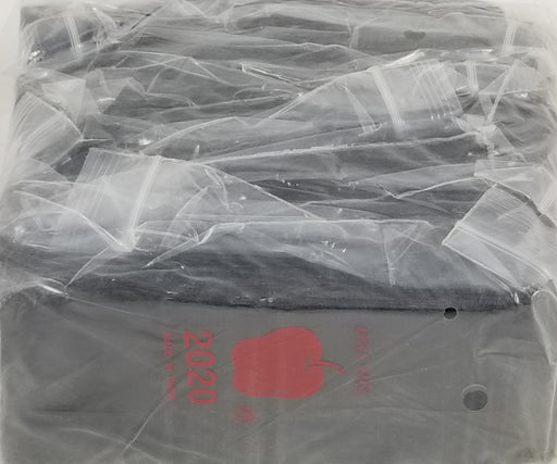 2020 Original Mini Ziplock 2.5mil Plastic Bags 2" x 2" Reclosable Baggies (Black) - The Baggie Store