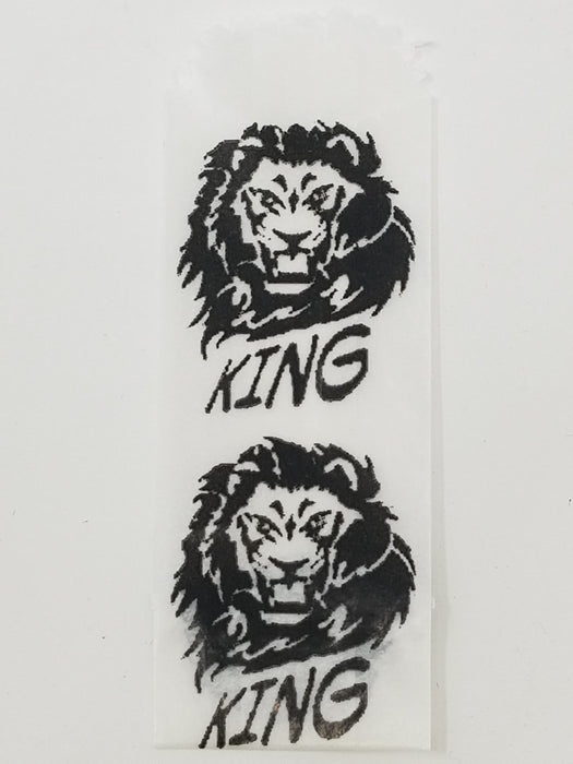 Vellum Glassine Stamp Wax Paper Envelope Bags- LION KING