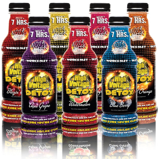 High Voltage Detox Drink, 16oz (ALL FLAVORS) - The Baggie Store