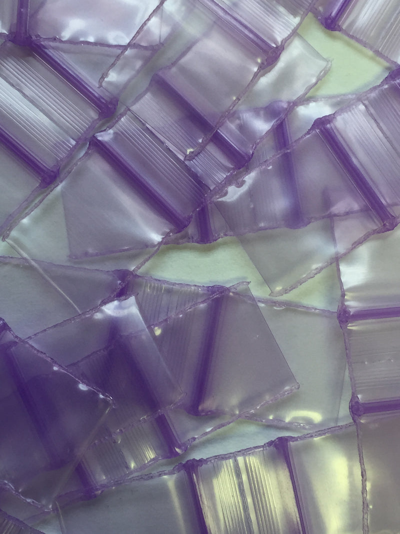 Purple 1212 Original Apple Bags from The Baggie Store, 1/2" x 1/2" dimensions, shown with the product in the image.