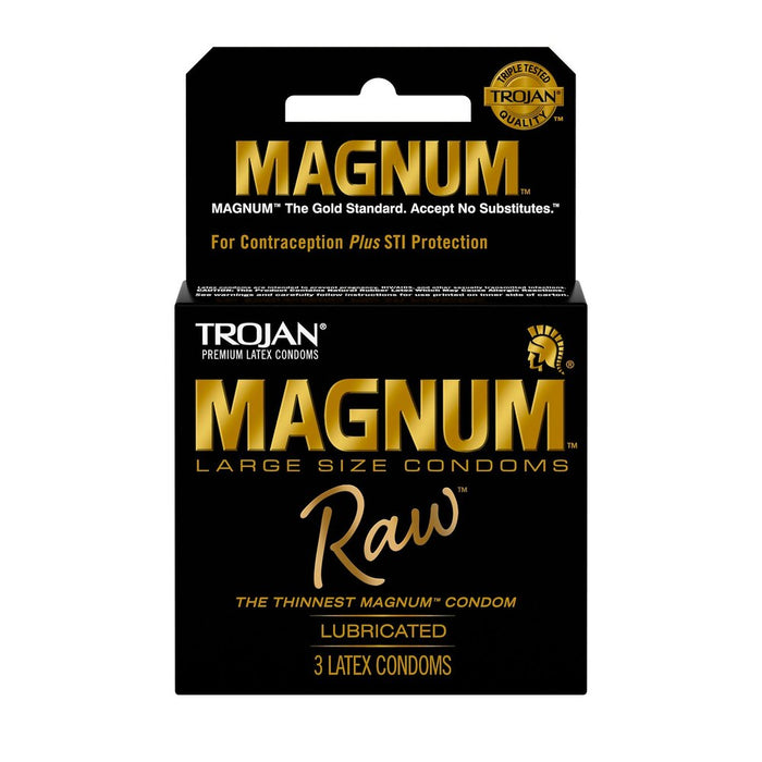 Trojan Magnum Raw, 3 CT