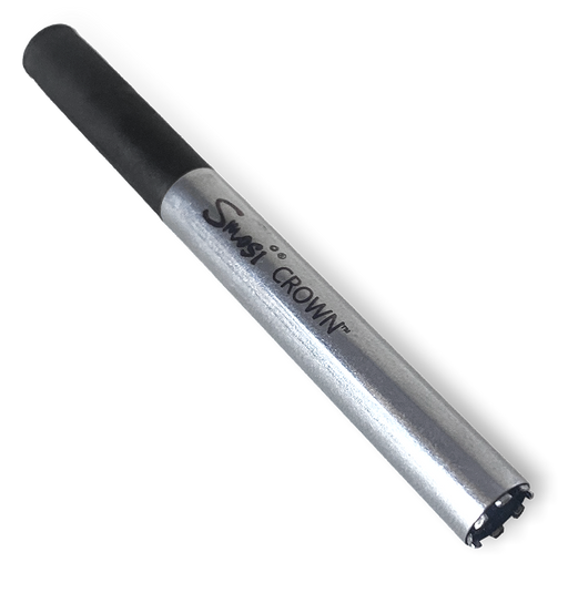 Smosi® Pipe Crown smok pipe with a smooth wooden finish and ergonomic design, suitable for smoking enthusiasts.