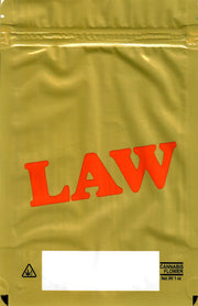 LAW 1oz Mylar Bags, 100bags/pk - TBS Supply Co