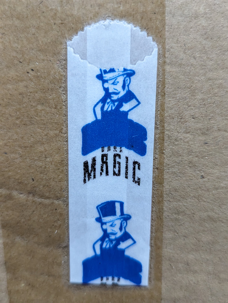 Dark magic Vellum Glassine stamp wax paper envelope bags by Stamp Collectors, moisture-resistant wax bags for collectibles.