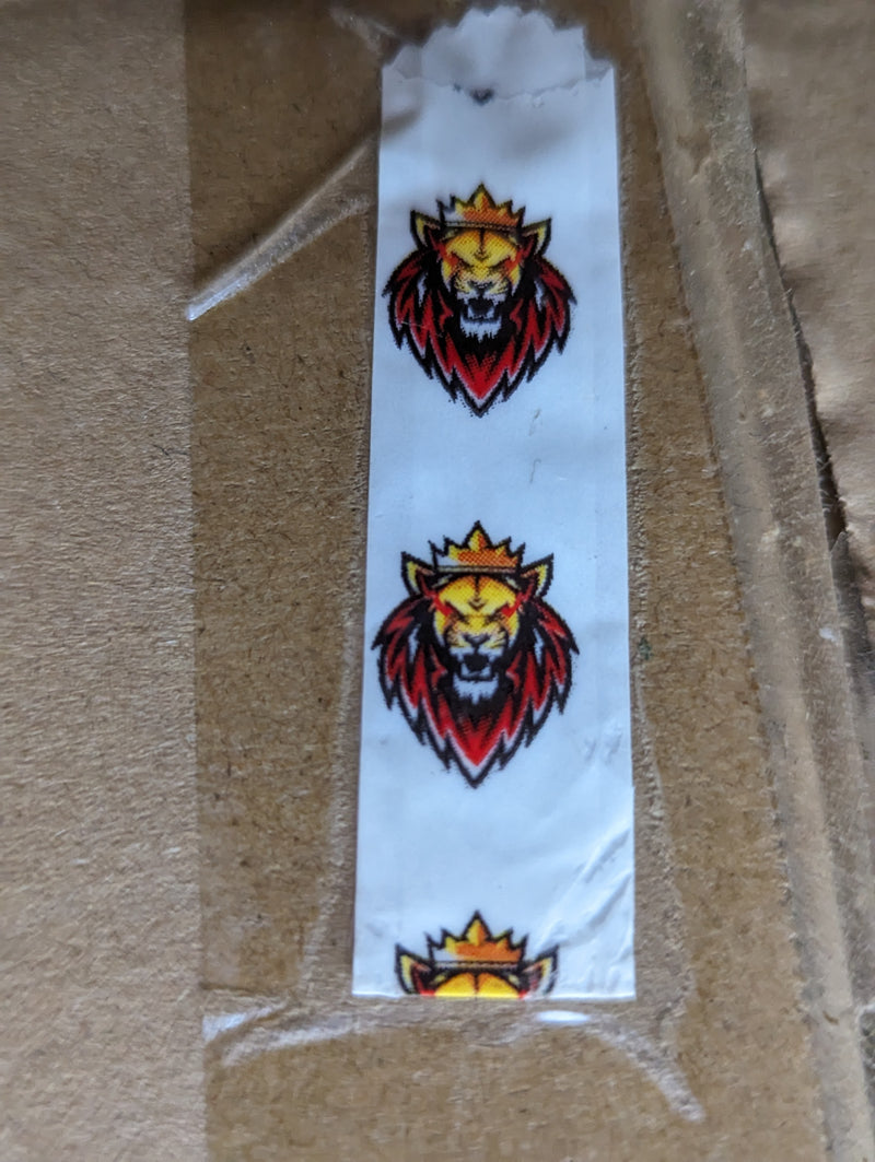 Vellum Glassine Stamp Wax Paper Envelope Bags from Crown Lion, moisture-resistant wax bags for collectibles and stamps.