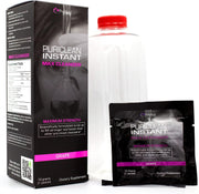 Wellgenix Health Puriclean Instant MAX Detox Cleanser in a bottle, designed for quick cleansing and detoxification.