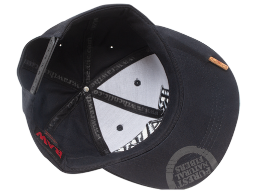 RAW Black on Black Baseball Cap - TBS Supply Co