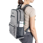 Ooze Traveler Classic Smell Proof Backpack - Smoke Gray - TBS Supply Co