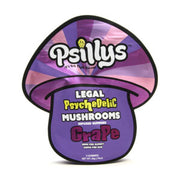 Psillys Amanita Mushroom Gummies 150mg, colorful fruit-flavored edibles with mushroom design, for psychedelic effects.