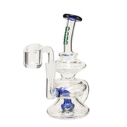 Ooze Rip Tide Mini Recycler Dab Rig - TBS Supply Co