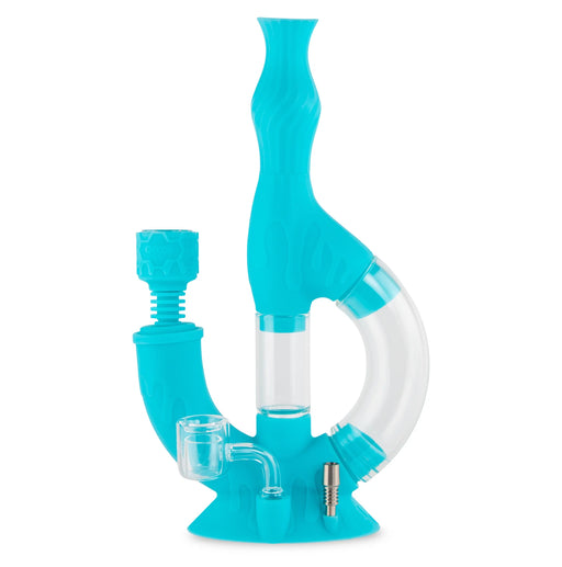 Ooze Echo Silicone Water Pipe, Dab Rig & Dab Straw - TBS Supply Co