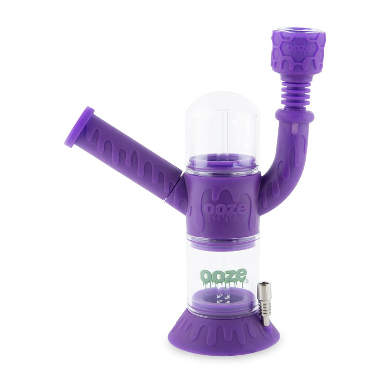Ooze Cranium Silicone Water Pipe, Dab Rig & Dab Straw - TBS Supply Co