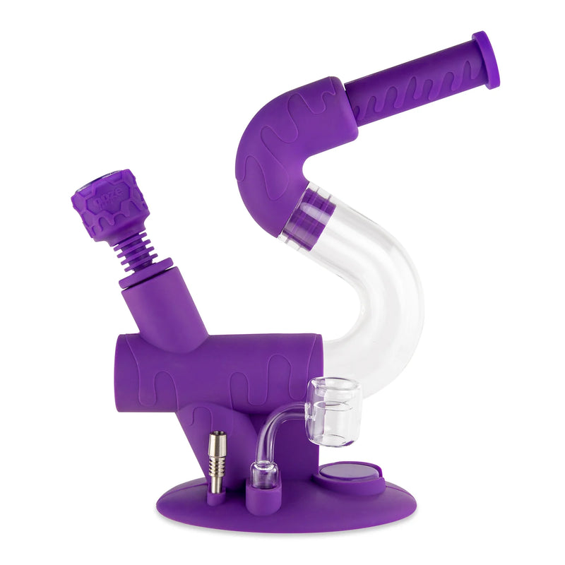 Ooze Swerve Silicone Water Pipe - TBS Supply Co