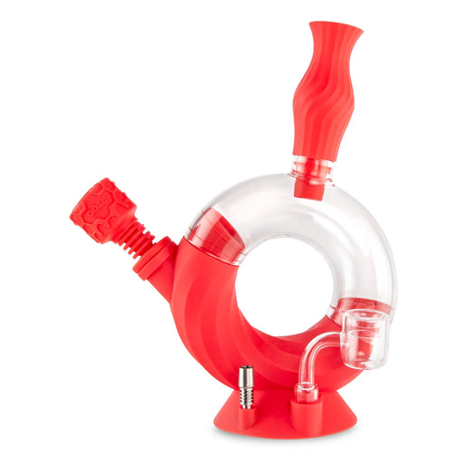 Ooze Ozone Silicone Water Pipe, Dab Rig & Dab Straw - TBS Supply Co