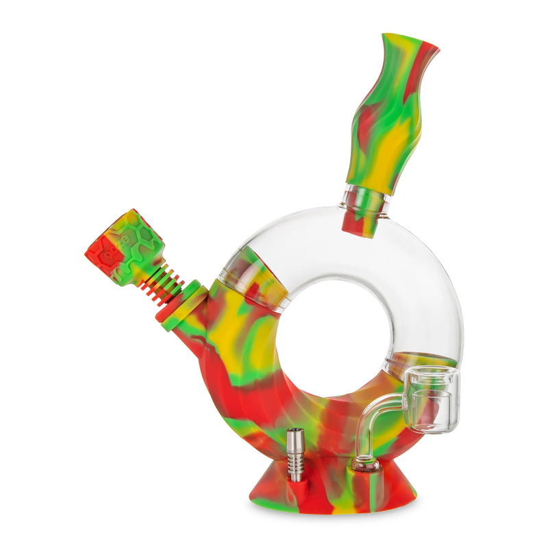 Ooze Ozone Silicone Water Pipe, Dab Rig & Dab Straw - TBS Supply Co