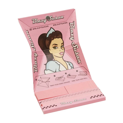 Blazy Susan Pink Deluxe Rolling Kit | 1-1/4″ - TBS Supply Co