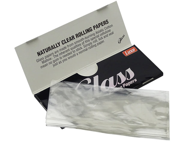 Glass Clear Rolling Papers King Size - TBS Supply Co