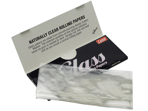 Glass Clear Rolling Papers King Size - TBS Supply Co