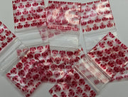 Original Apple Bags 1.5x1.5 inches in red with Lobster design, perfect for packaging or gift wrapping.
