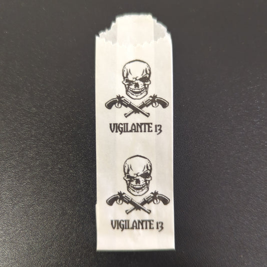 Vellum Glassine Stamp Wax Paper Envelope Bags by Vigilante, moisture-resistant wax bags for stamp collection storage.