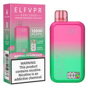 ELF VPR 12000 Puff disposable vape device with sleek design and mouthpiece, designed for smooth vaping experience.