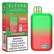 ELF VPR 12000 Puff disposable vape device with sleek design and compact size for easy vaping on the go.