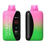 ELF VPR 18000 Puff disposable vaping device in sleek design, with colorful branding and mouthpiece visible.