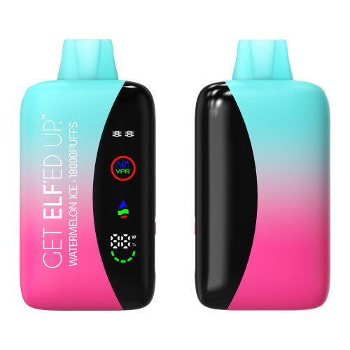ELF VPR 18000 Puff disposable device, sleek design and compact size for on-the-go vaping.