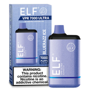 ELF VPR 7000 Puff disposable device with sleek design and compact size, designed for easy vaping on the go.