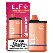 ELF VPR 7000 Puff disposable device with sleek design, featuring the ELF VPR branding and a modern, compact appearance.