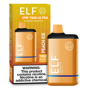 ELF VPR 7000 Puff disposable device in sleek design, designed for vaping convenience and portability.