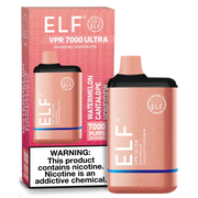 ELF VPR 7000 Puff disposable device in sleek design, featuring the ELF VPR brand logo and a modern, portable look.