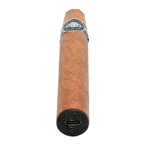 ELF VPR Elf Cigar Vape Disposable with 3000 classic tobacco puffs, compact vape device with sleek design and mouthpiece.