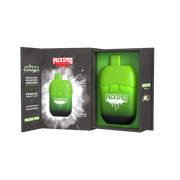 Disposable vape PACKS PACKSPOD 5000 Puff in sleek design with colorful branding and mouthpiece for easy vaping.