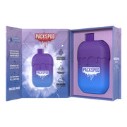 Disposable vape PACKS PACKSPOD 5000 Puff with sleek design and colorful packaging, designed for easy vaping on the go.