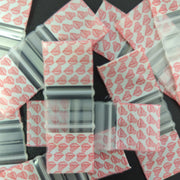 Resealable Original Apple Bags, 3/4" x 3/4" with a big mouth opening, designed for secure storage and easy access.