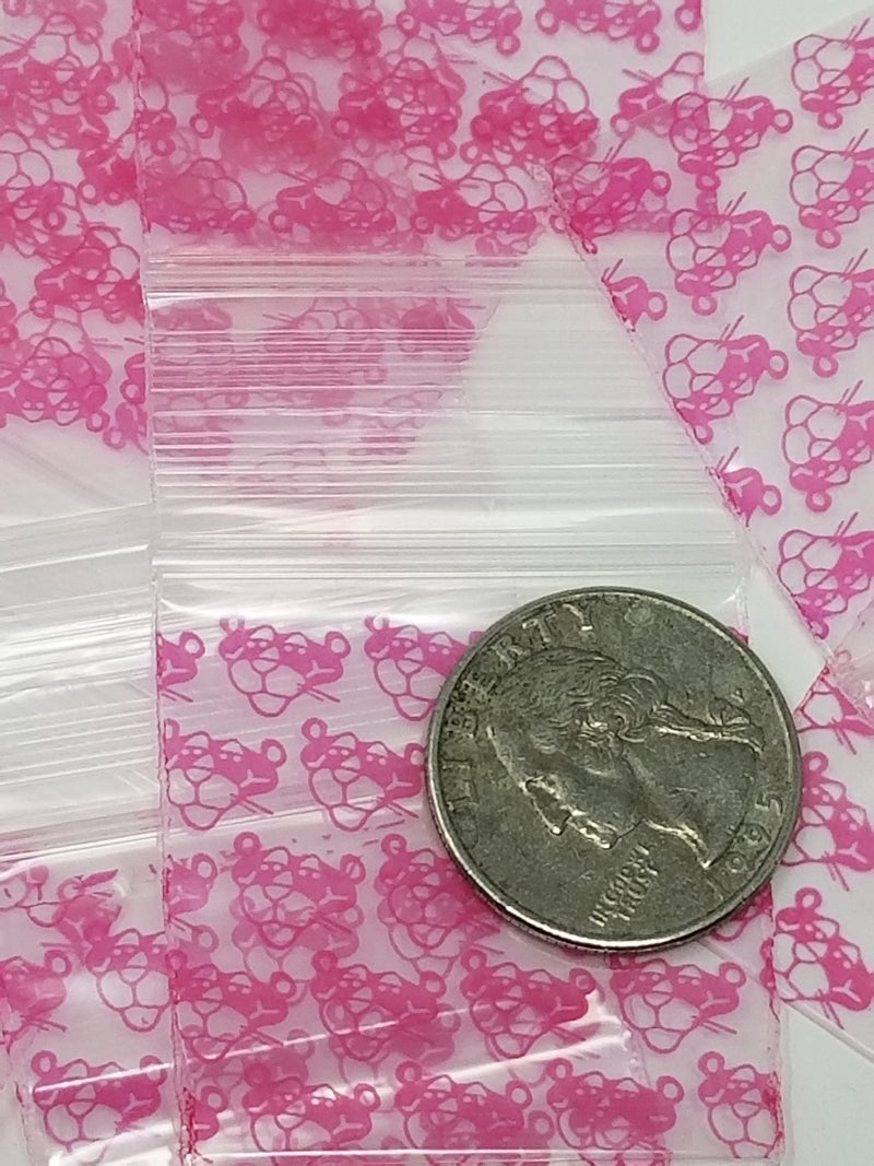 1515 Original Apple Bags 1.5" x 1.5"- PINK PANTHER - TBS Supply Co