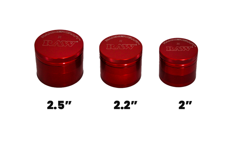 HAMMERCRAFT X RAW 4 PIECE GRINDER - TBS Supply Co