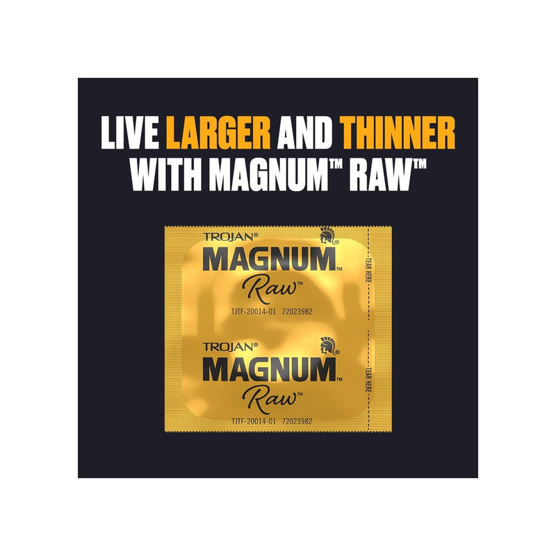 Trojan Magnum Raw, 3 CT - TBS Supply Co