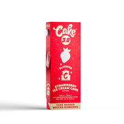Cake Badder Melted Diamonds Blend disposable vape, 3G, with sleek design and colorful branding, showcasing the product's packaging.