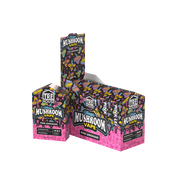 TRE HOUSE Magic Mushroom Vape Pen display with six sleek vape pens, designed for discreet use and mushroom-inspired flavor.