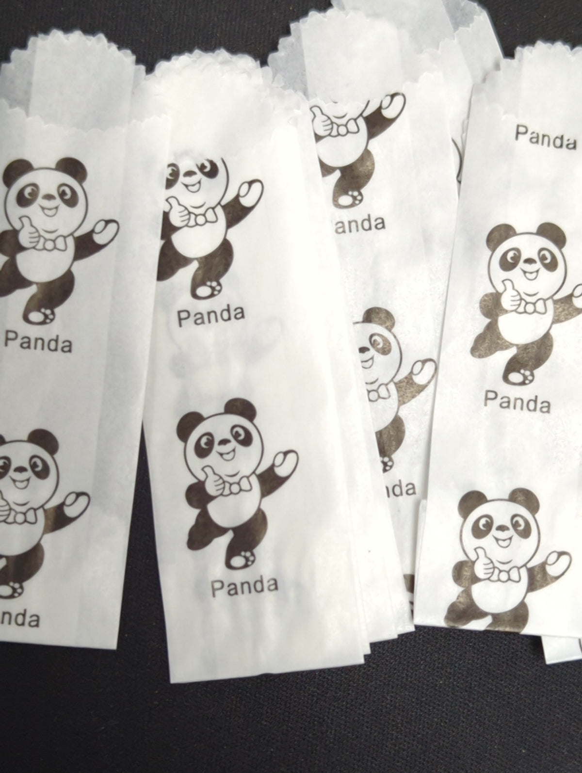 PANDA-Vellum Glassine Stamp Wax Paper Envelope Bags by Stamp Collectors, moisture-resistant wax bags for stamps and collectibles.