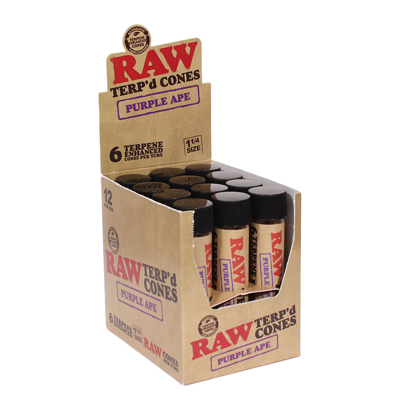 RAW TERP’d Cones 1 1/4 - TBS Supply Co