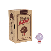 RAW Glass Mushroom Cone Holder - TBS Supply